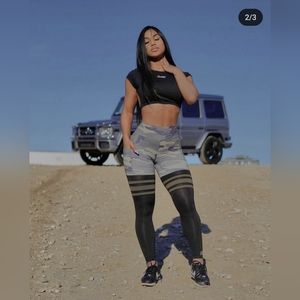 Bombshell Sportswear Camo Leggings